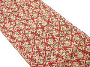 花唐草模様織出し名古屋帯